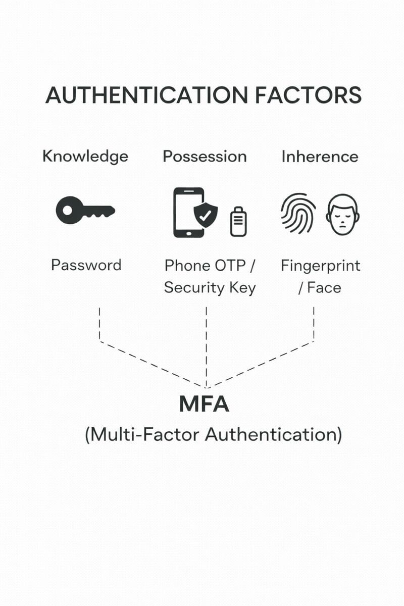 전산학 2단계 인증과 MFA(다중 인증): 비밀번호만으로는 부족한 시대의 계정 보안 방법