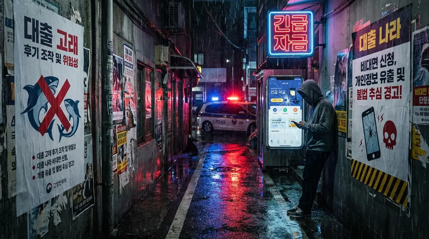 대출 고래 후기 이면 및 대출 나라 비 대면 위험성 경고