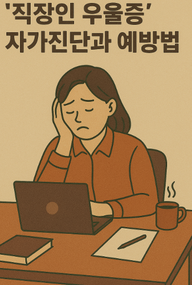 직장인 우울증 자가진단 사진