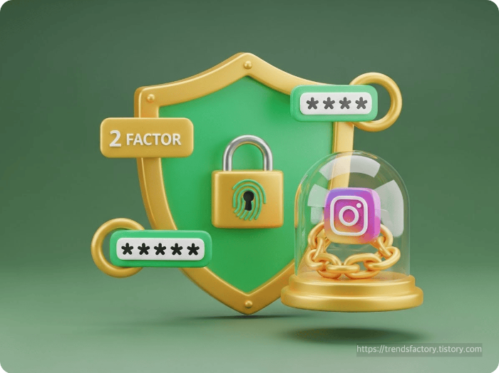 인스타그램 계정 복구 방법의 핵심 포인트를 정리한 체크리스트 이미지