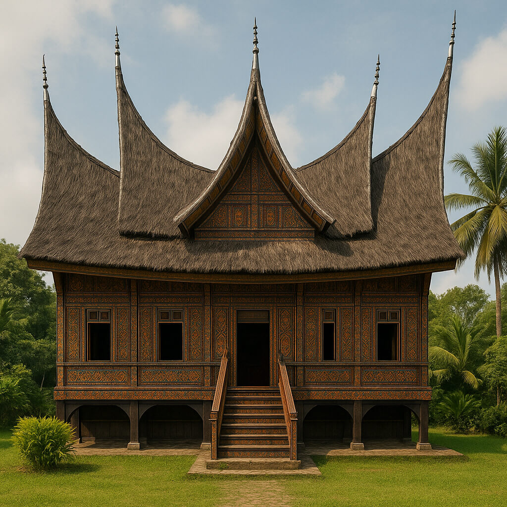 인도네시아 전통 가옥 관련