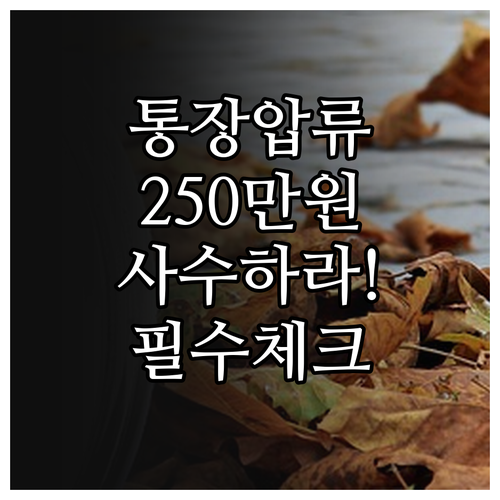 모든 은행 합산 누적 입금액 250만..
