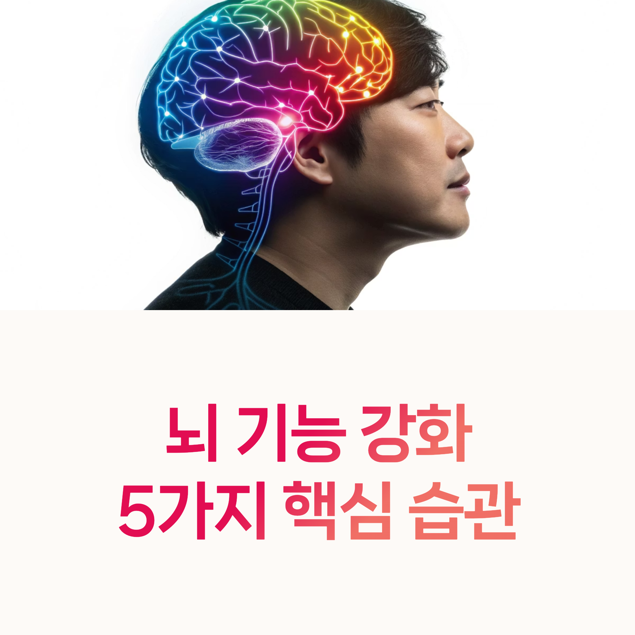 뇌기능강화, 두뇌건강습관,