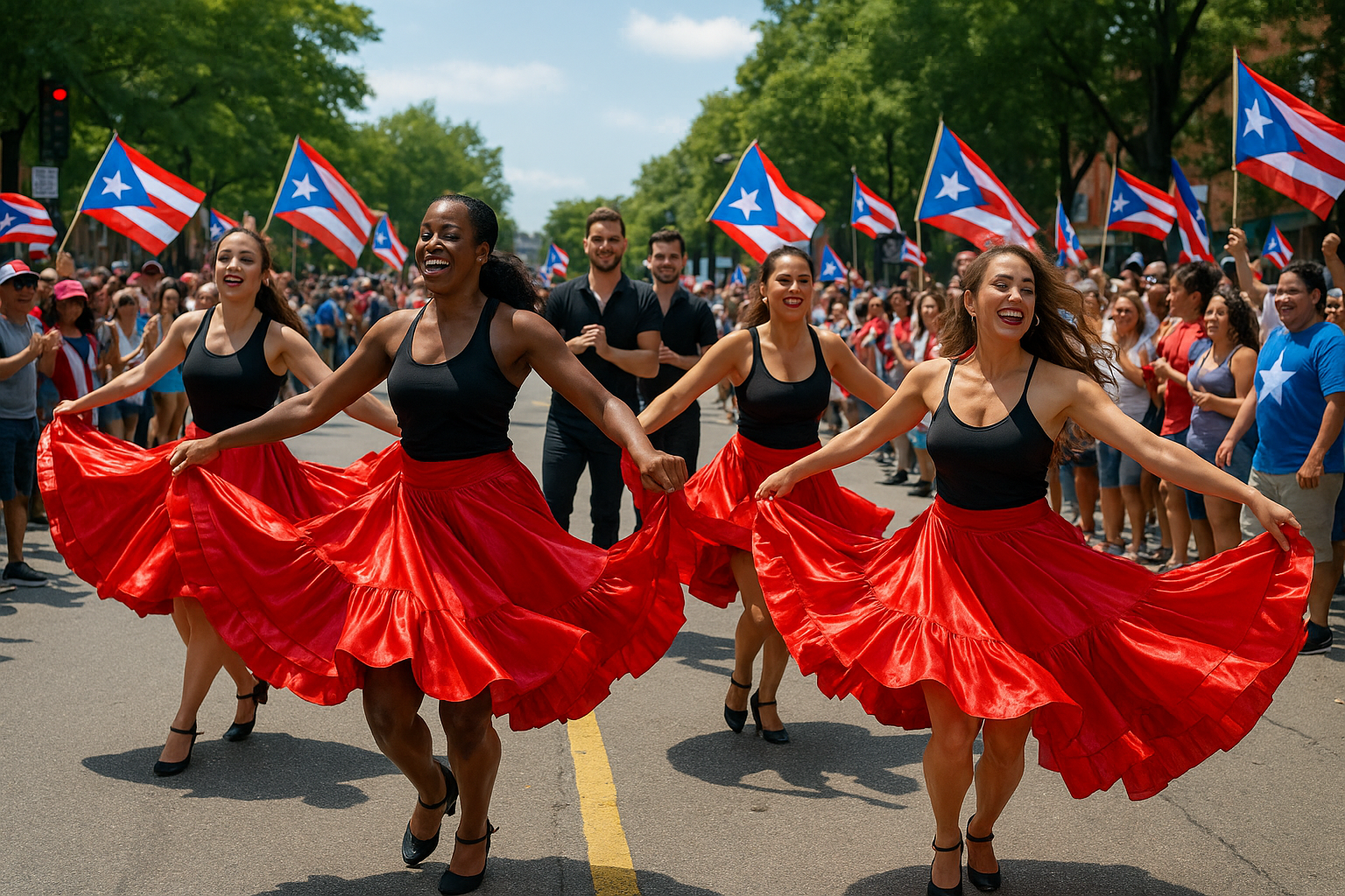 축제의 하이라이트, 행진 퍼레이드