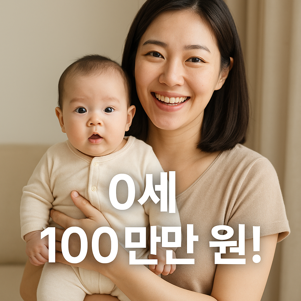 아기안고 있는 여성