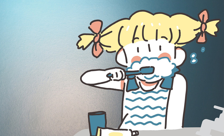 감기예방을 위한 양치질