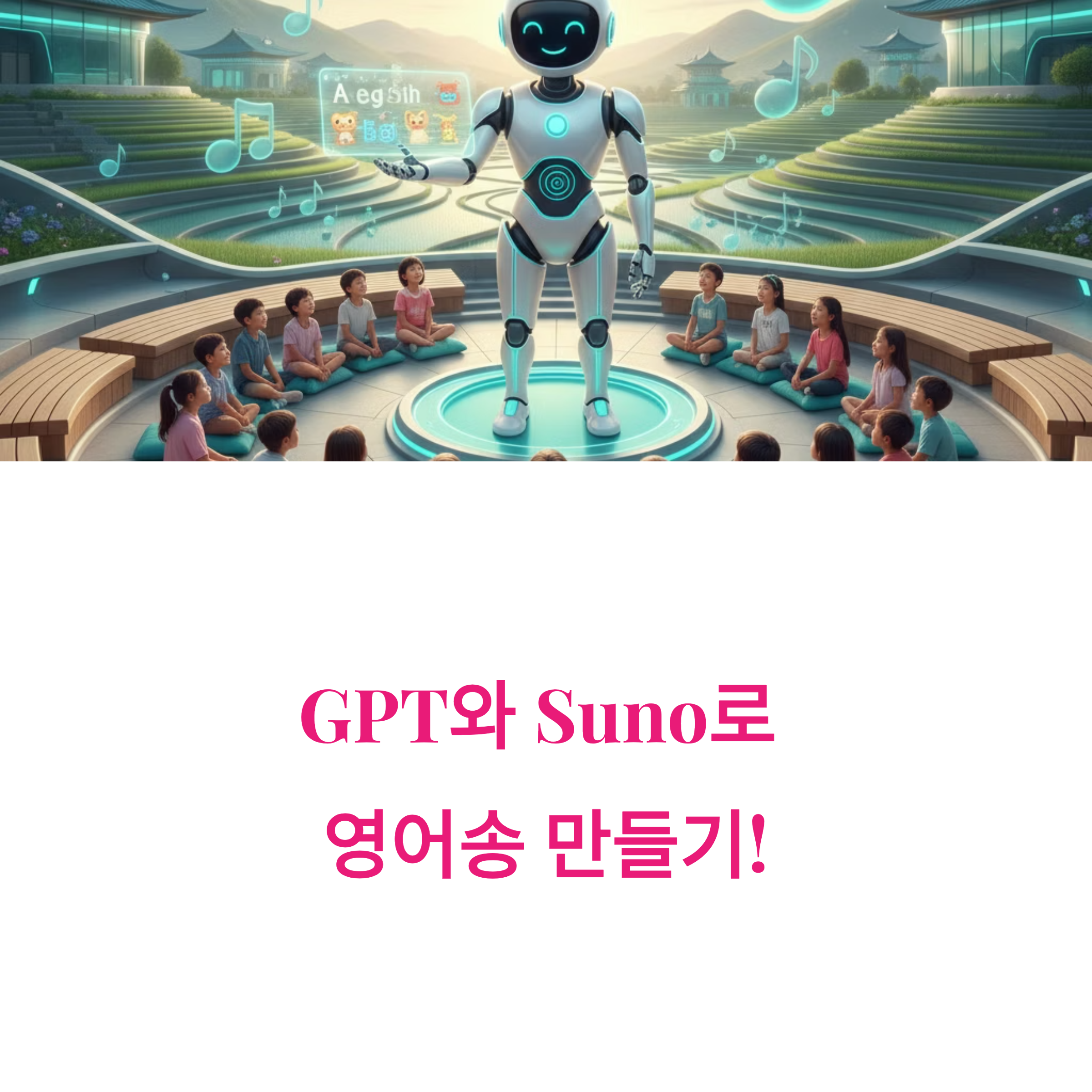 Suno와 GPT로 영어 공부를 노래처럼! 영어 가사 만들기부터 AI로 노래 제작까지, 흥미롭고 효과적인 학습법을 지금 확인하세요.