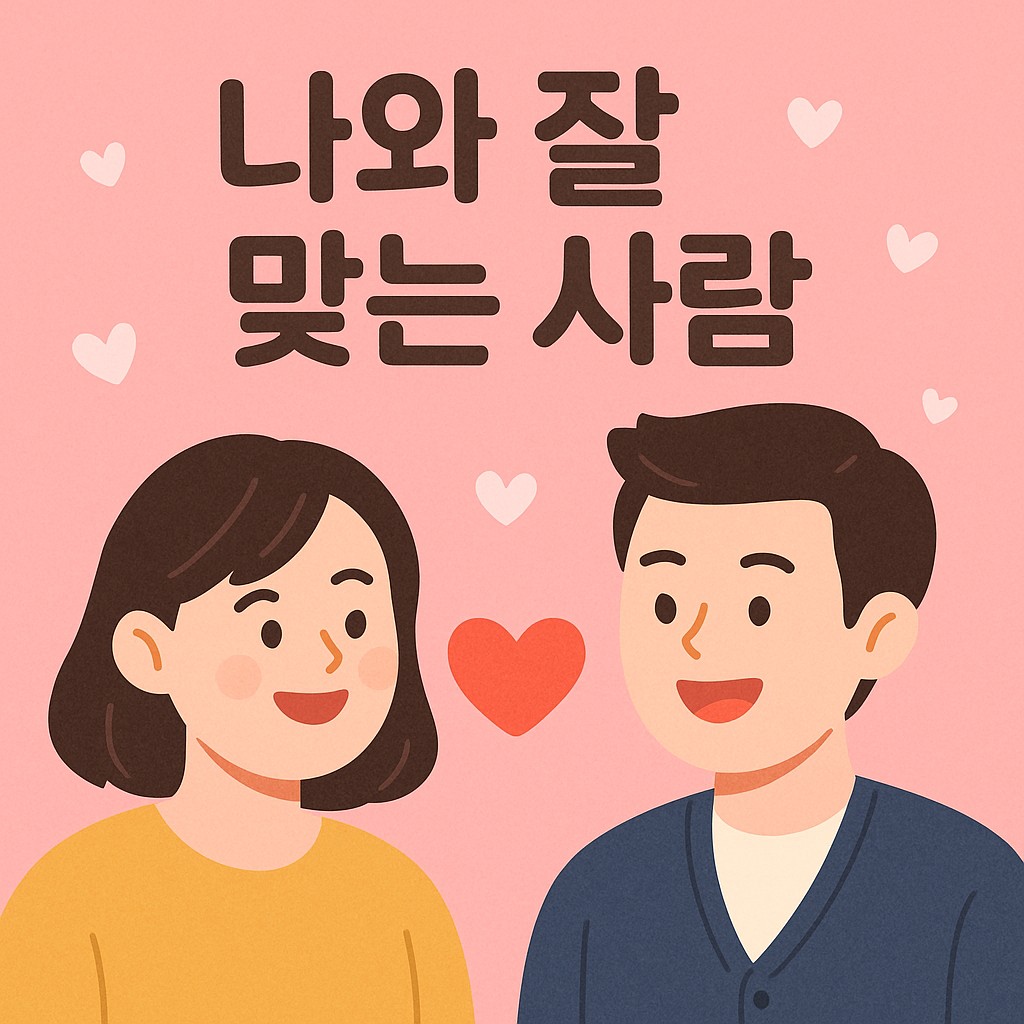 잘 맞는 사람