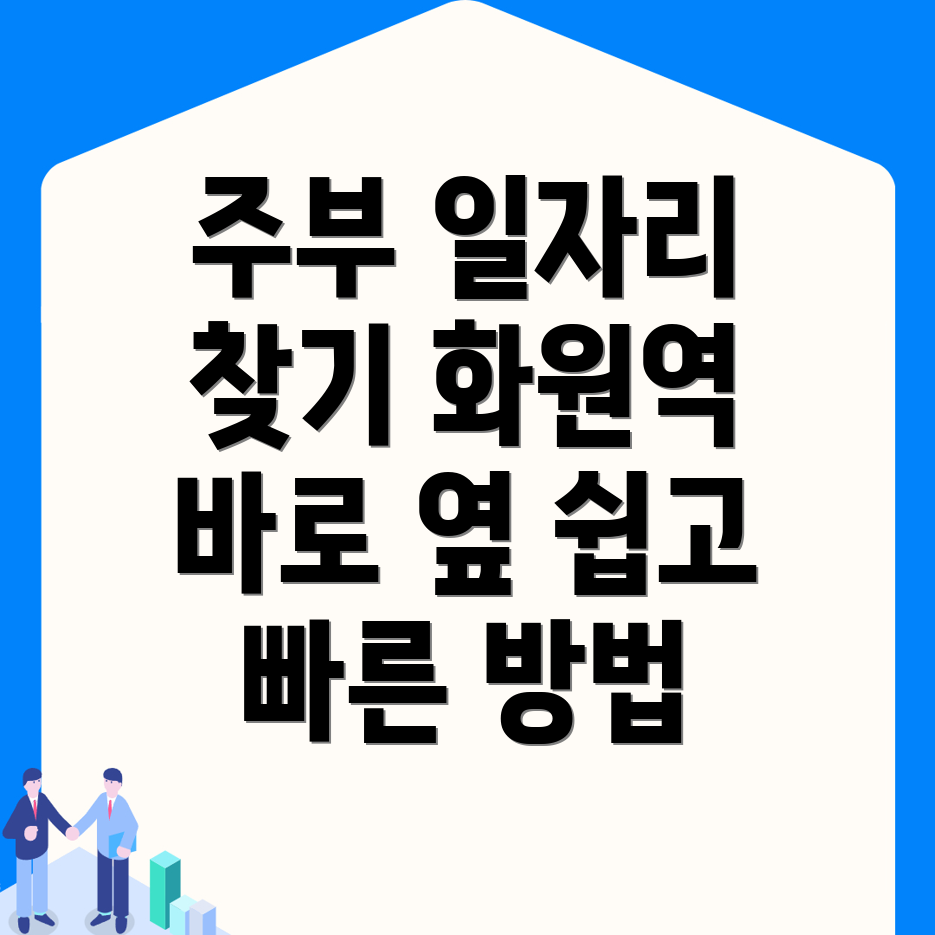 화원역 일자리