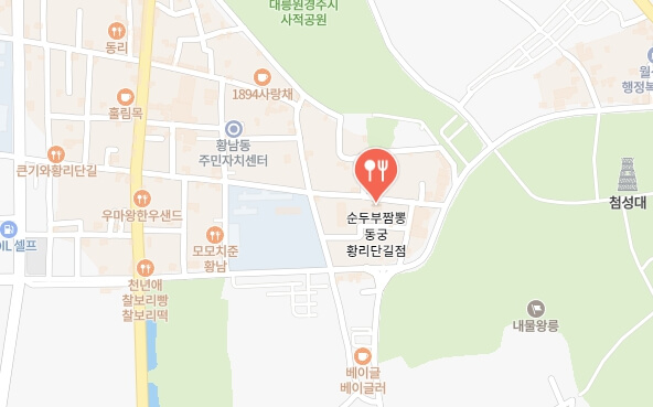 토요일은밥이좋아-경주-중국집-위치