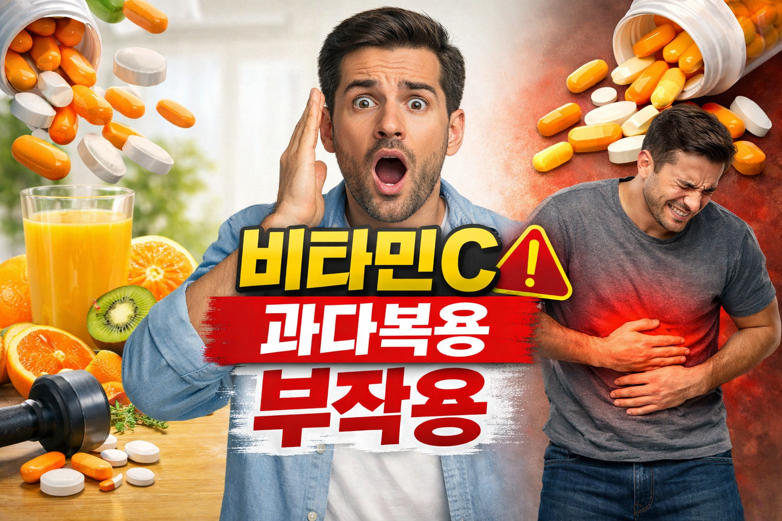 비타민 C 과다복용 부작용