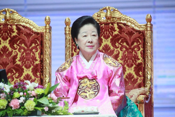 한학자 남편 문선명