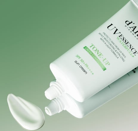 달바 그린 톤업 선크림 홍조와 민감성 피부 추천