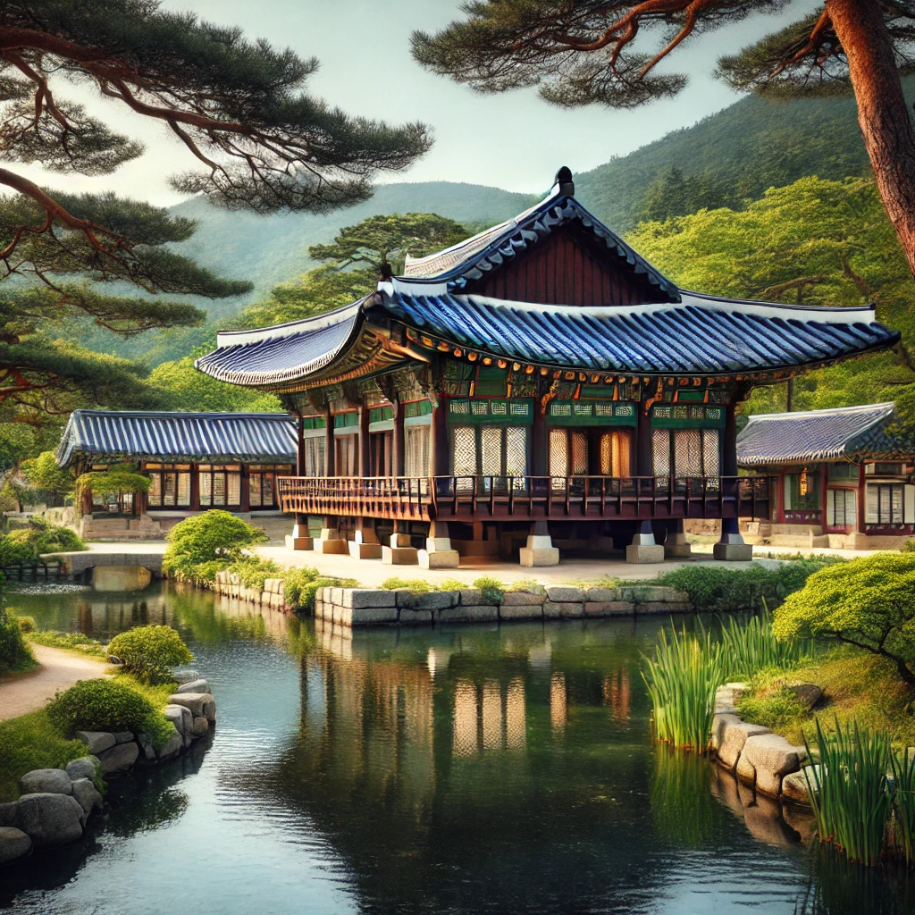 선교장 AI 이미지