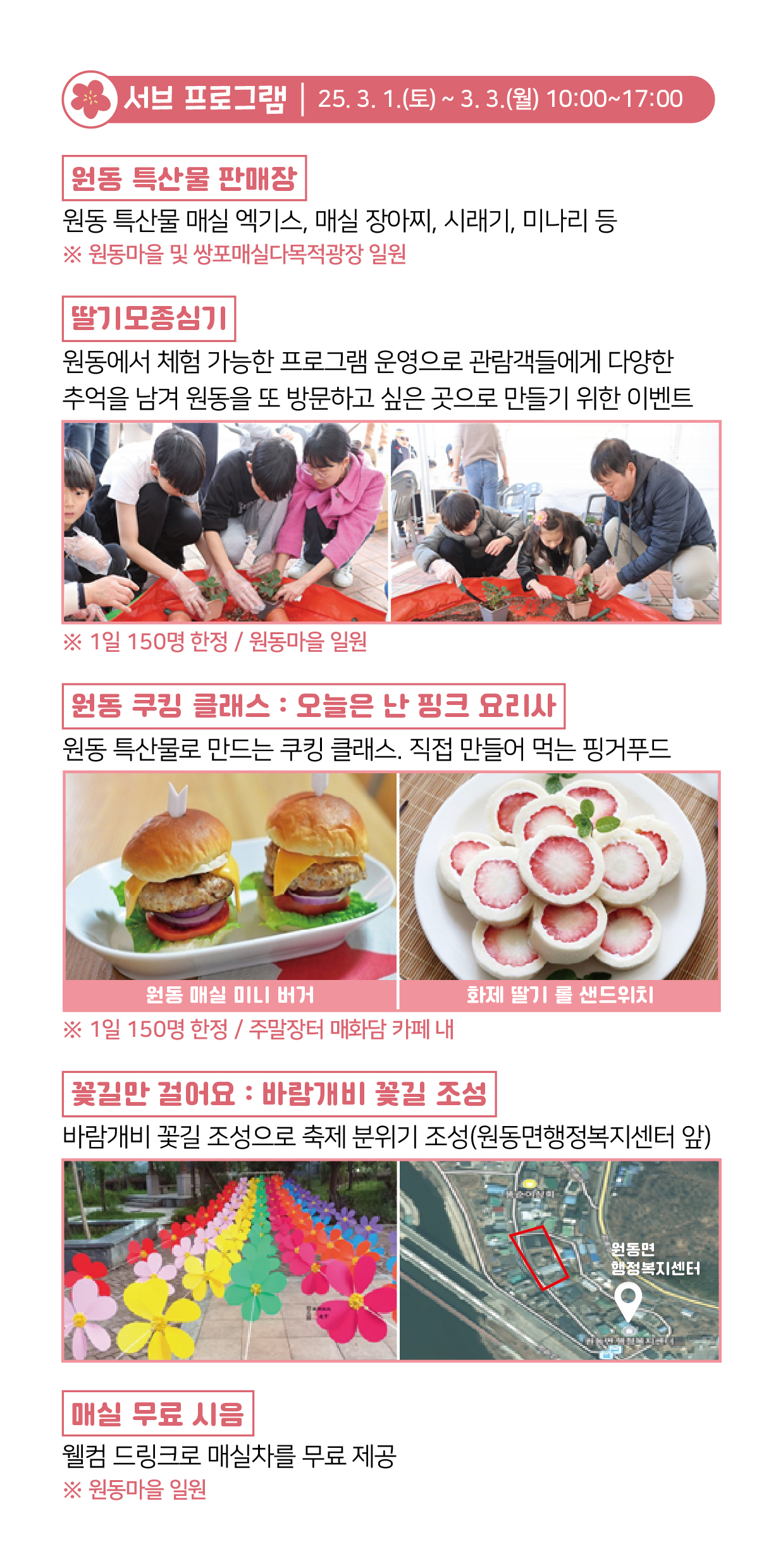 원동 매화축제 안내 2025년