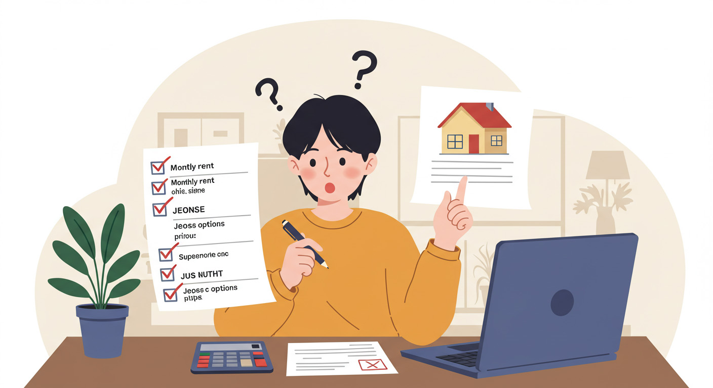 월세 vs 전세, 어떤 게 나을까?- 초보 자취러를 위한 현실 비교 가이드