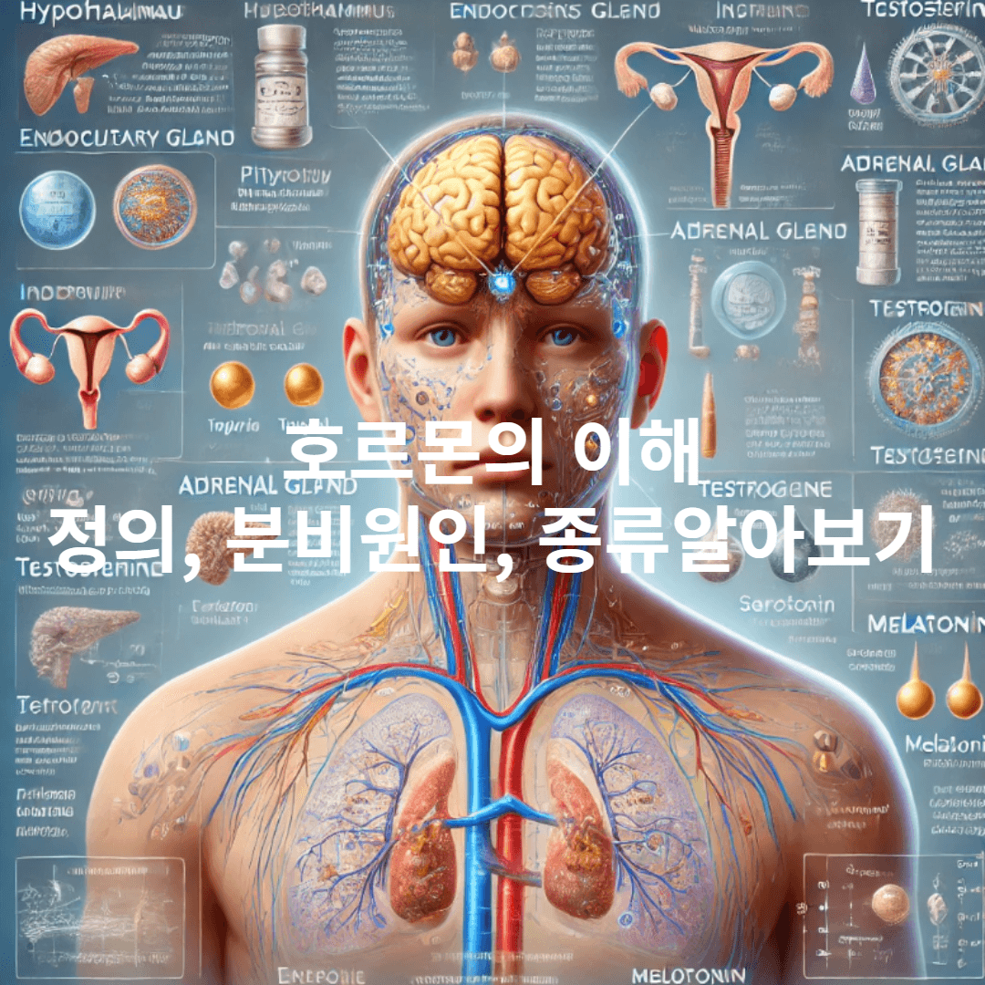 호르몬의 이해: 정의, 종류, 원인, 좋은 호르몬과 나쁜 호르몬