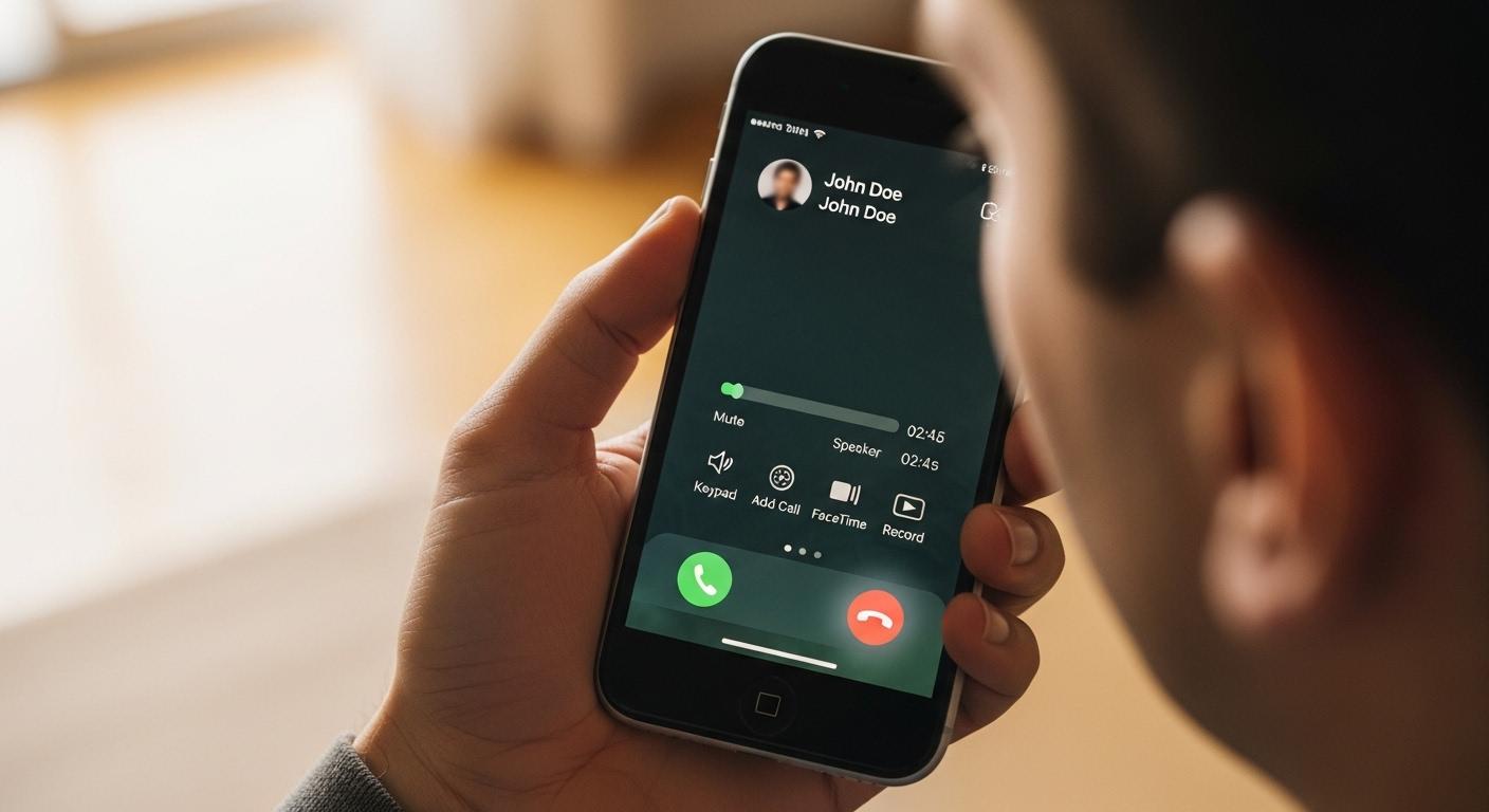 아이폰 통화녹음 상대방 음성