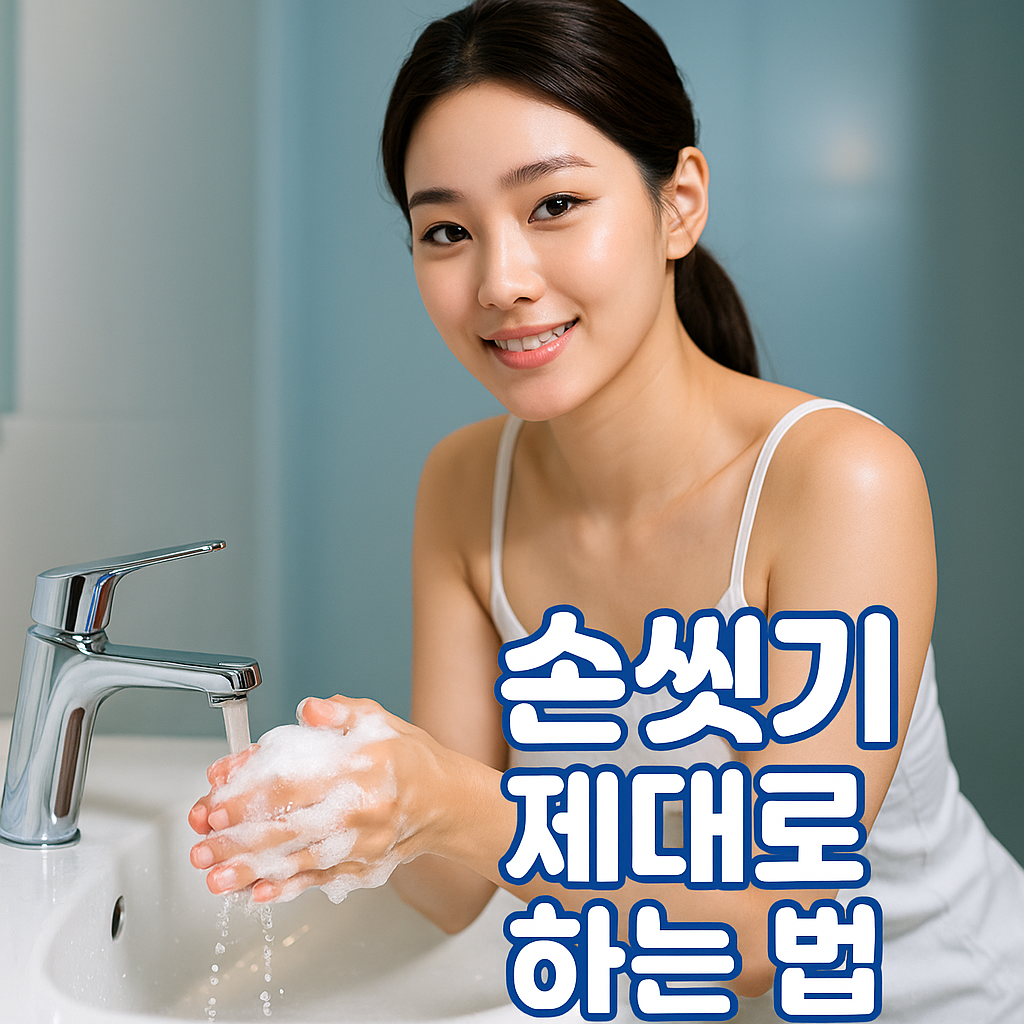 손씻기 제대로 하는 법 (질병 예방 핵심 가이드)