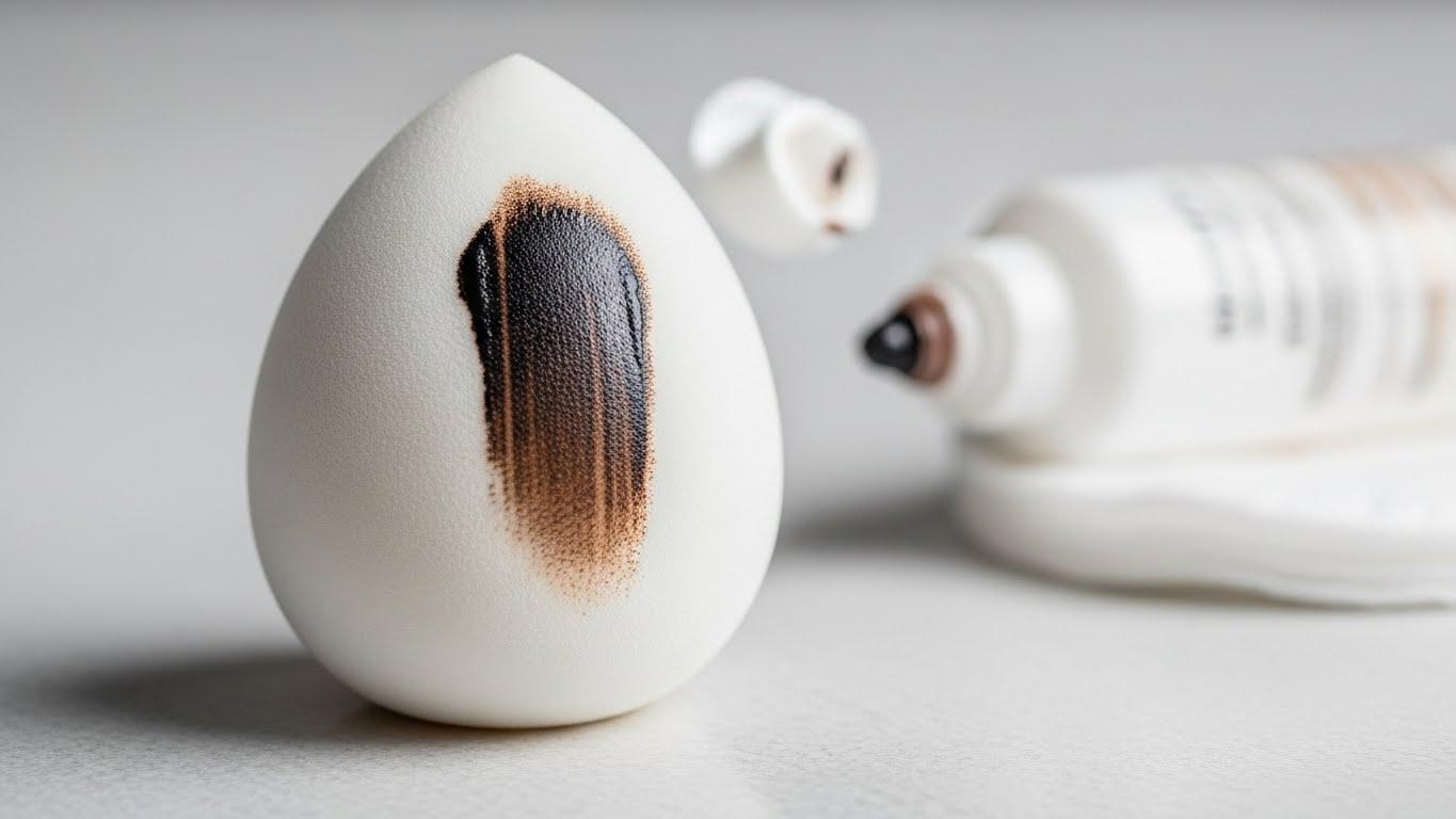 패딩에 묻은 화장품 지우는법