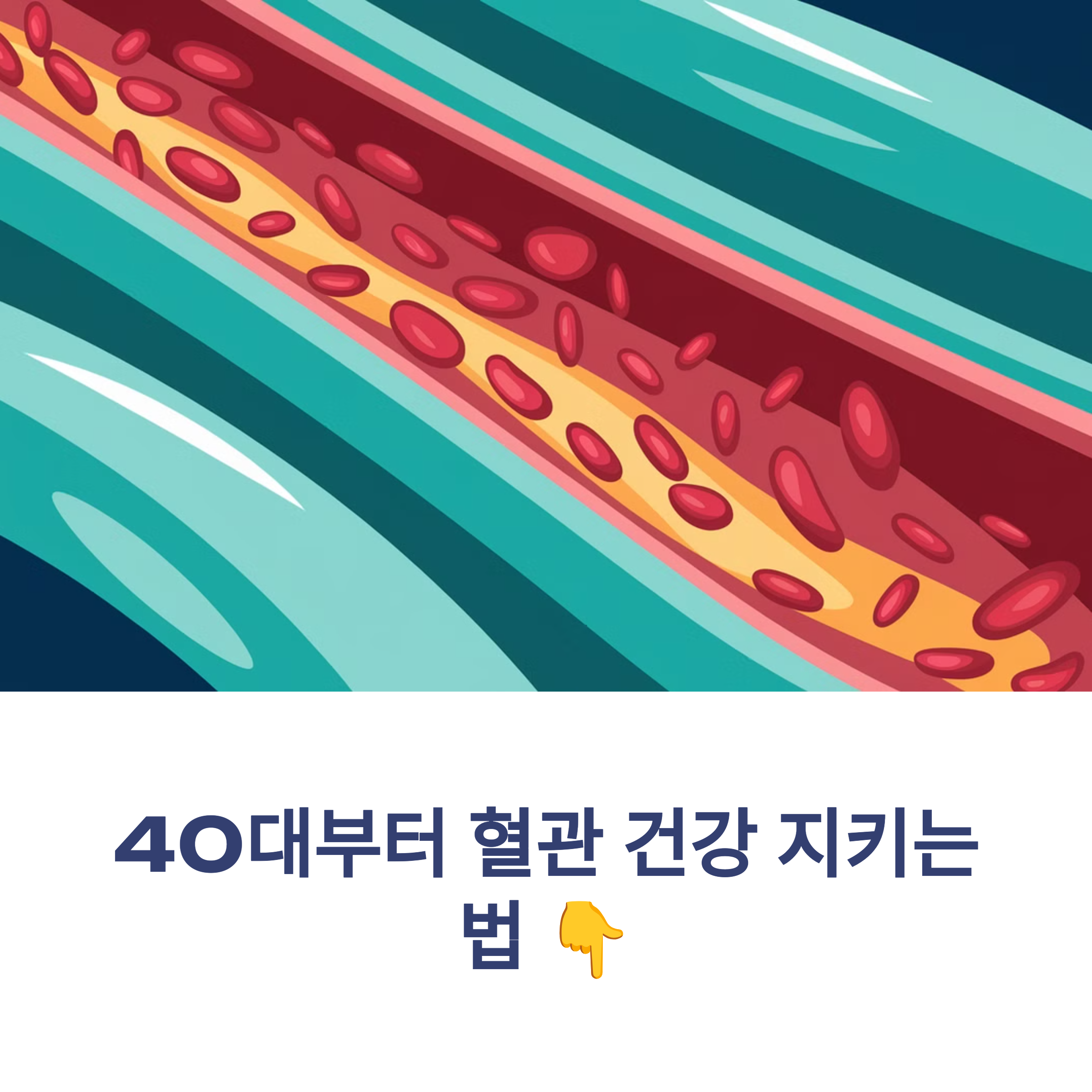 40대부터 혈관 건강 지키는 법