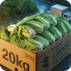 괴산 절임배추 20kg 직거래 가격 이미지