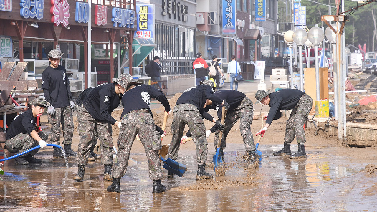 태풍이 지나간 후 행동 요령