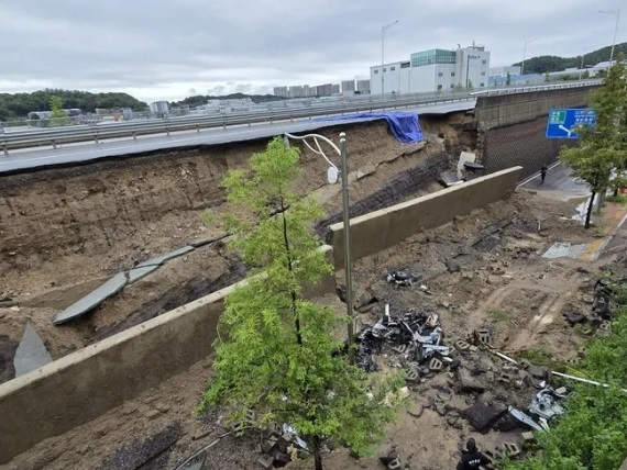 오산 옹벽 붕괴 사고