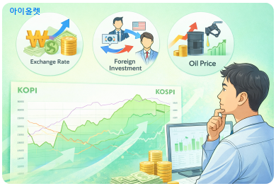 지수가 아니라 흐름을 읽는 날 – 환율·유가·수급이 동시에 흔들릴 때 시장을 보는 기준