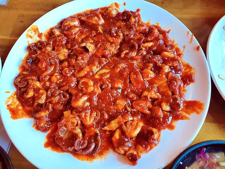 시흥 물왕저수지 맛있으면 0칼로리 김준현 영탁 극찬 피자 함께 즐기는 쭈꾸미볶음 주꾸미 맛집 추천