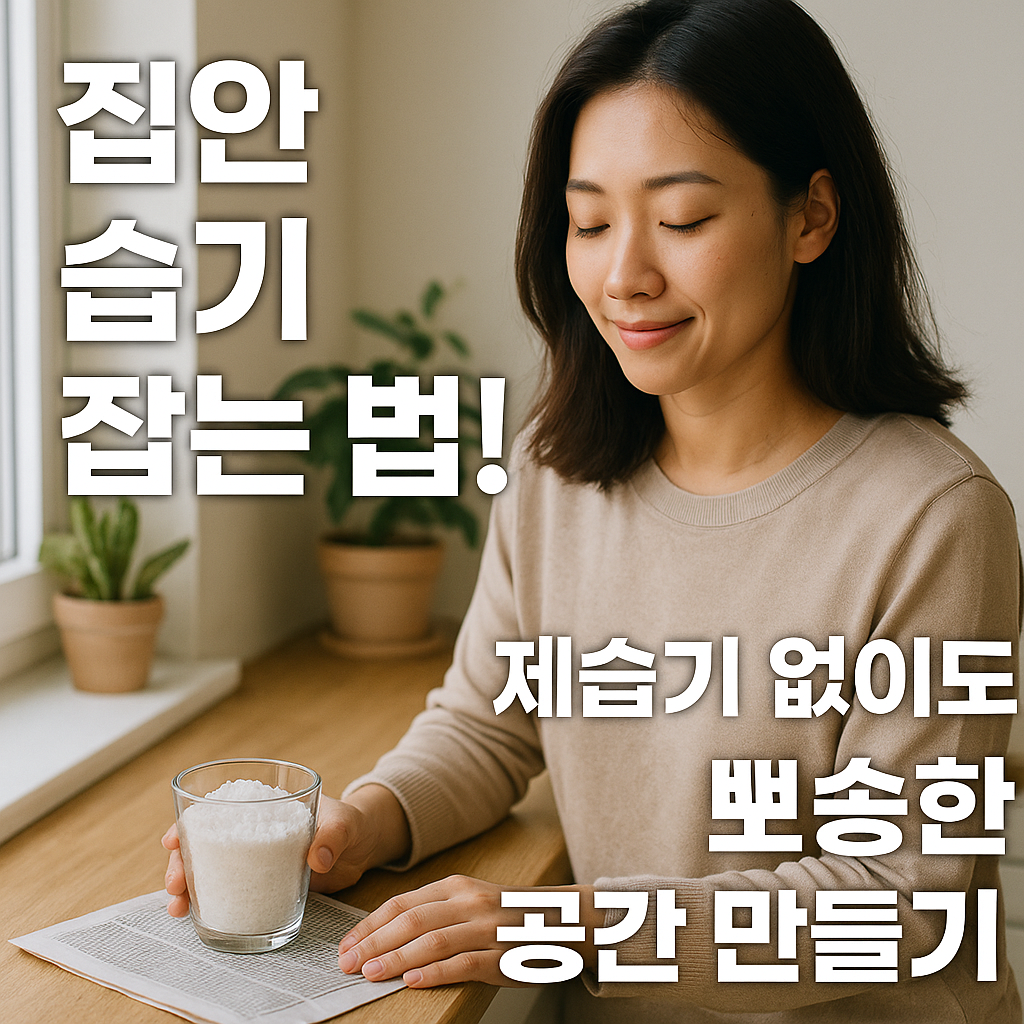 장마철 집안 습기 잡는법 정리