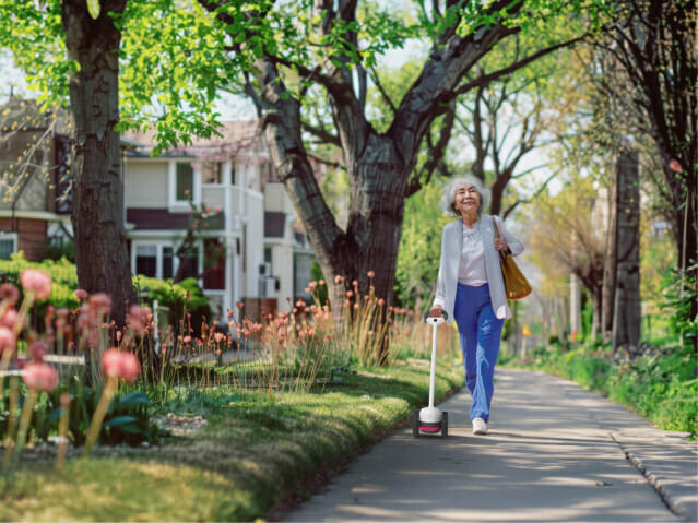 시각장애인용 흰지팡이 로봇 '글라이드'