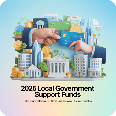 2025년 지자체 지원금(지역 지원금) 이미지