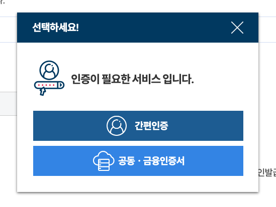 정부24 졸업증명서 간편인증