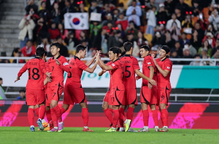한국 대표팀의 2차 예선전 준비