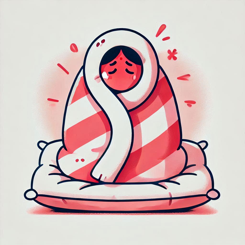 아이 코감기 증상 콧물3