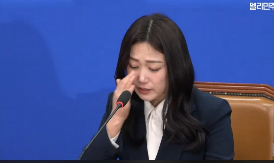 백승아 국회의원 민주당 원내 대변인