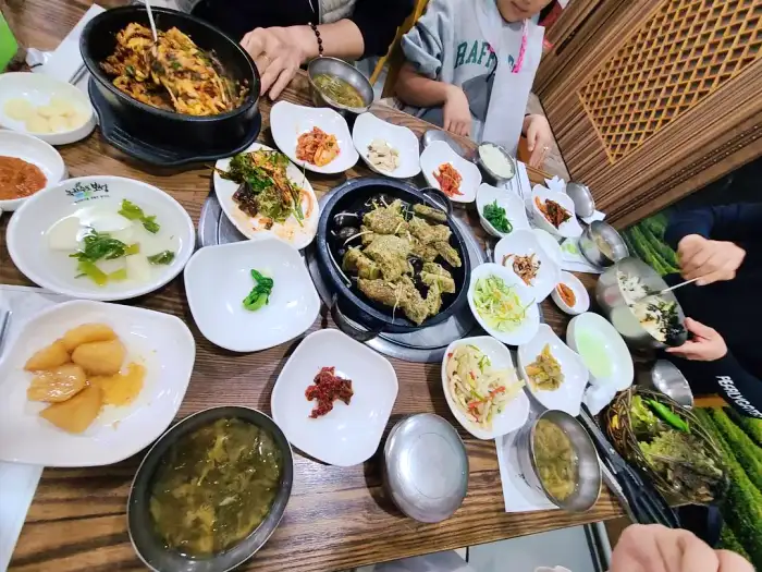 6시내고향 전남 보성 녹차 모둠 떡갈비 맛집