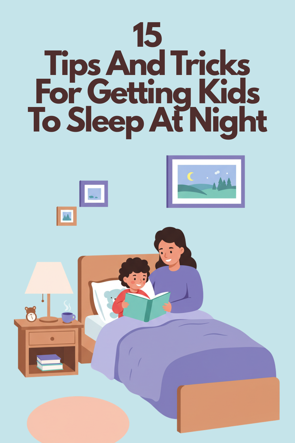 Tips And Tricks For Getting Kids To Sleep At Night
