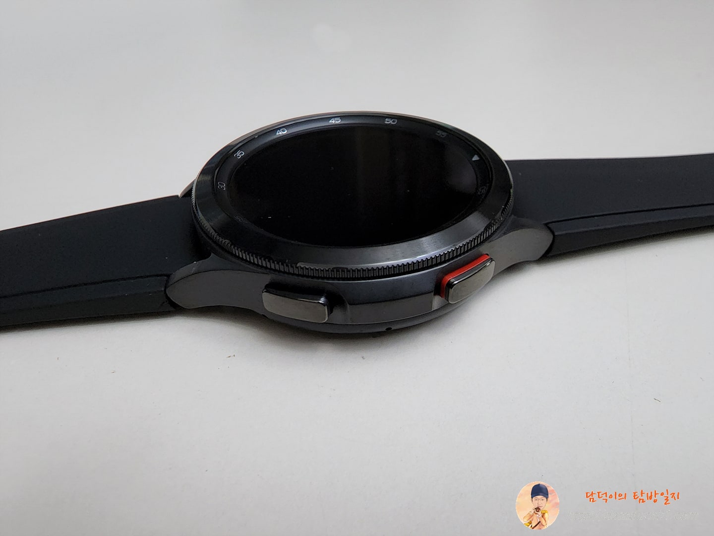 Galaxy Watch 4 Classic 회전 베젤과 홈 버튼&amp;#44; 뒤로 가기 버튼