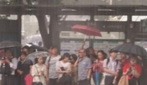 비 맞는 꿈 비 오는 꿈 폭우 홍수 비옷 비바람