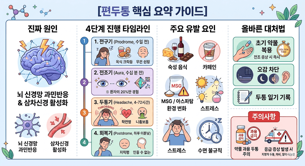 편두통 핵심 요약 가이드