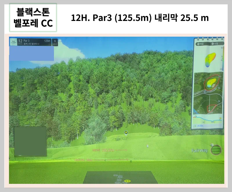 골프존 블랙스톤 벨포레 CC