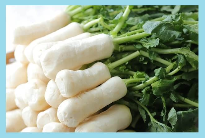 동치미-재료-무-세척