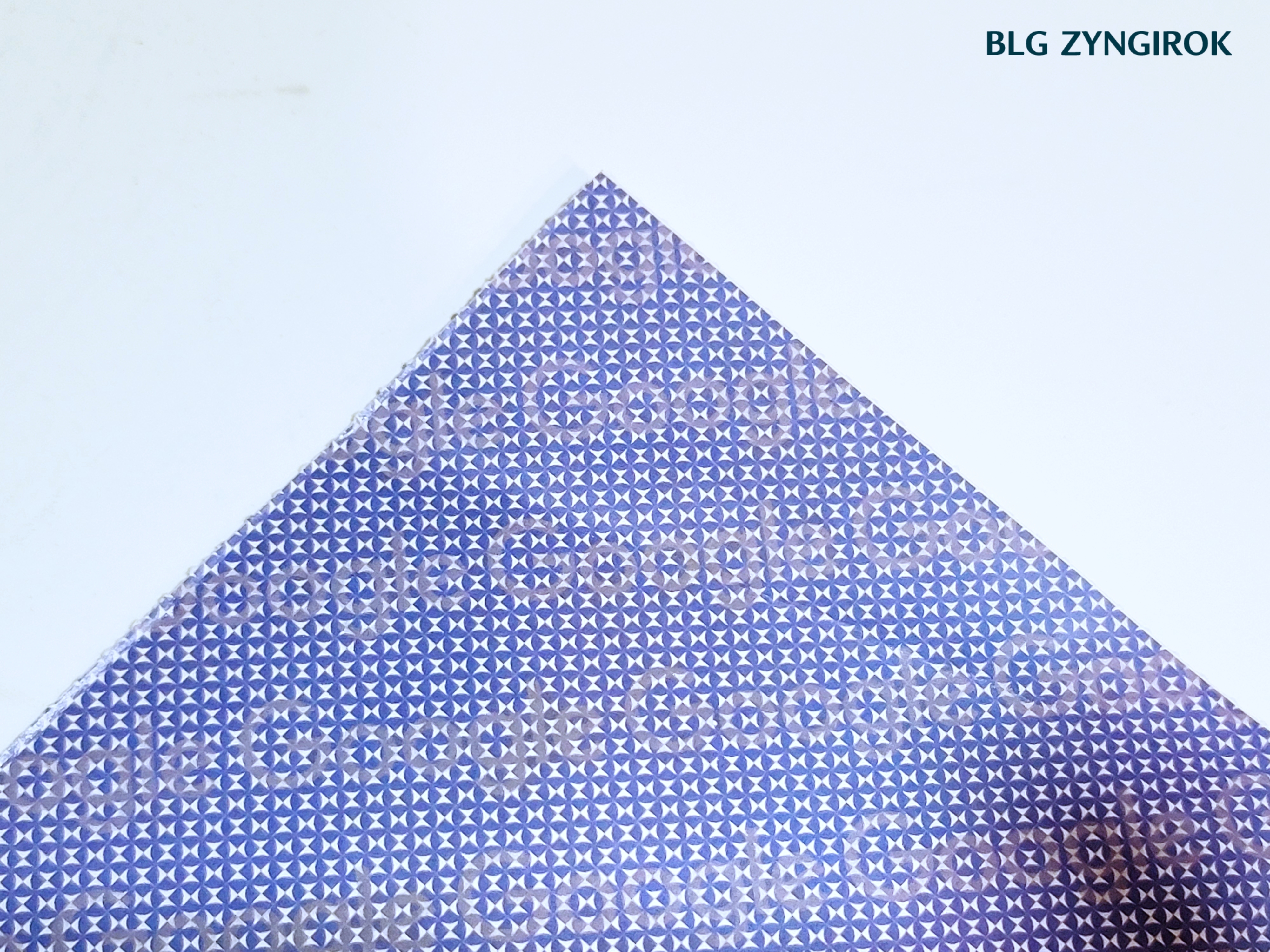 비춰-볼수-없게-하기위한-구글-로고가-쓰여진-보안프린팅-모습이다.