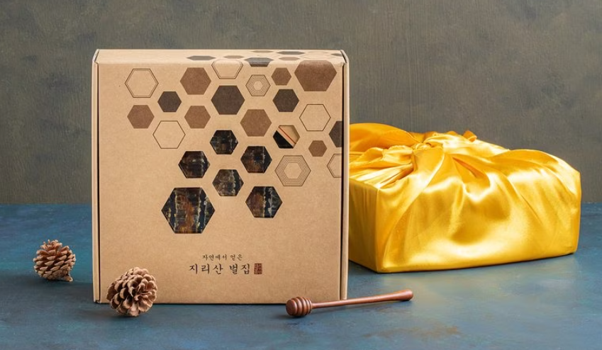 지리산 꿀벌집 선물 세트