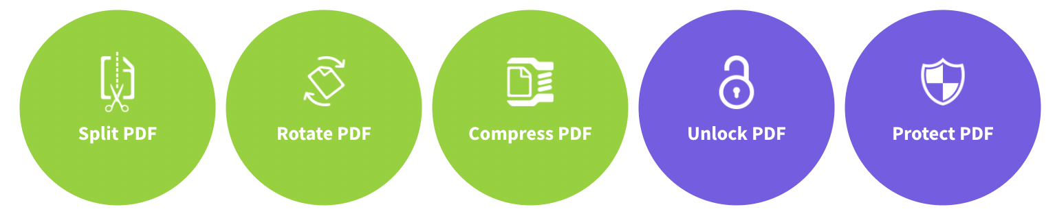 PDF 나누기 합치기 기능