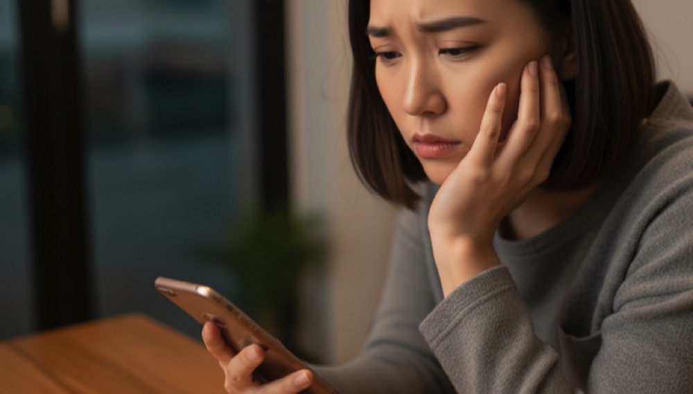 증상 확인 멈춤