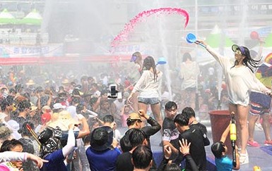 장흥 물축제(이미지출처 : 장흥 물축제 홈페이지)