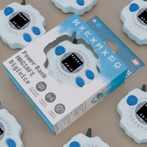 디지바이스 보조배터리,디지몬 굿즈 예약,맥세이프 보조배터리,한덕 보조배터리 후기,디지바이스 25주년 굿즈